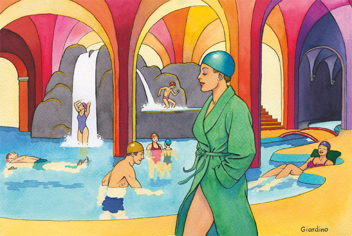 Notte bianca del Mare Termale Bolognese - IV edizione - Art by Vittorio Giardino