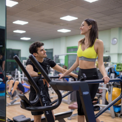 seduta di spinning alle terme dell'agriturismo